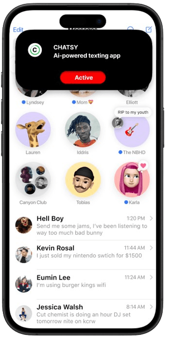 Chatsy Active Status