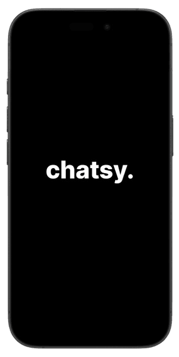Chatsy Welcome Screen